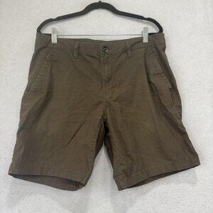 Mountain Hardwear Shorts Mens 33 Brown Ripstop Outdoor Casual Lightweight Hiking